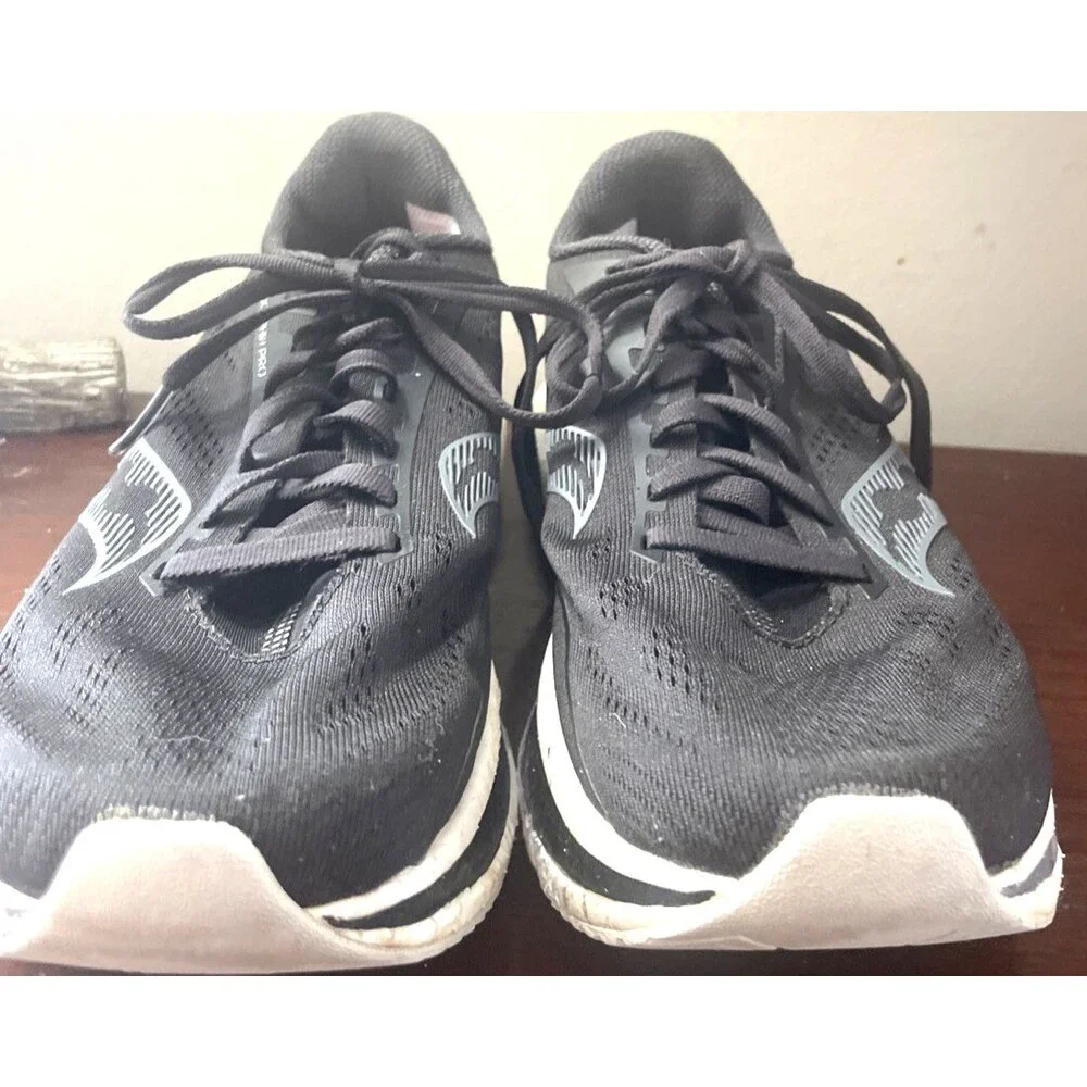 Saucony Endorphin Pro Women's Running Shoes Silver/Black/White, Size 8.5